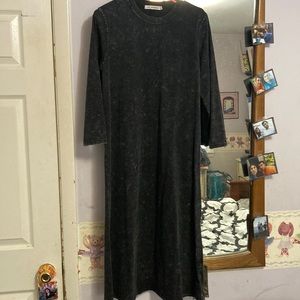 Jay Basics Denim midi dress